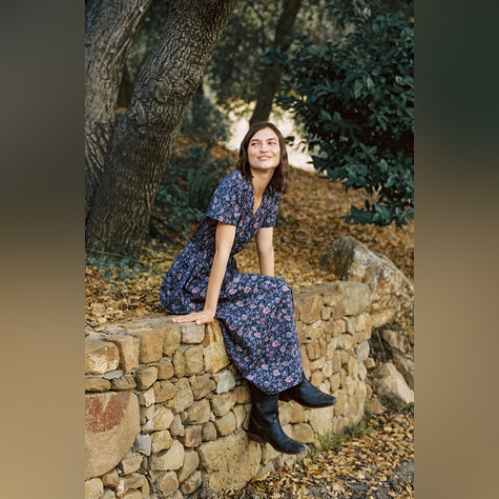 Christy Dawn, “The Simple Dawn Dress”, Blooming Pomegranate, Petite XS - Picture 5 of 7